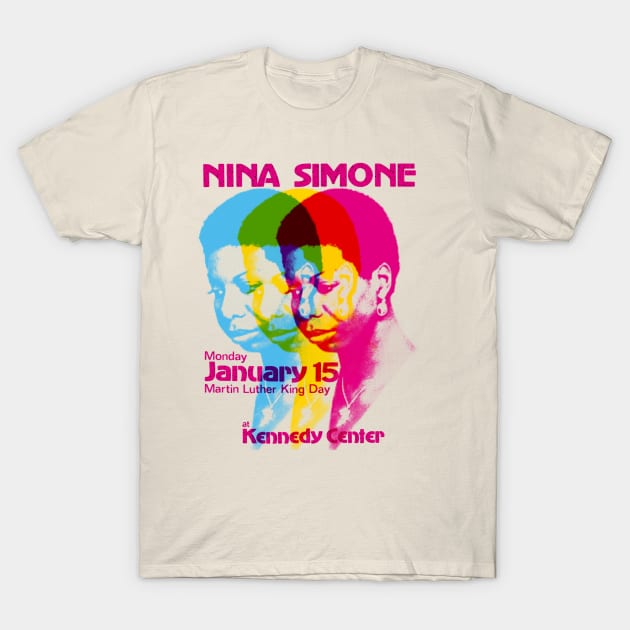 Nina Simone T-Shirt by HAPPY TRIP PRESS